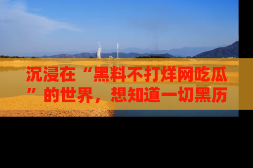 沉浸在“黑料不打烊网吃瓜”的世界，想知道一切黑历史与内幕信息的网站！
