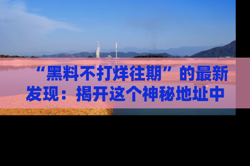 “黑料不打烊往期”的最新发现:揭开这个神秘地址中的爆笑黑料面纱