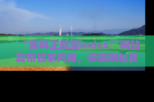 “黑料正能量index”网站发布独家内幕,快来网址获取精彩内容吧!