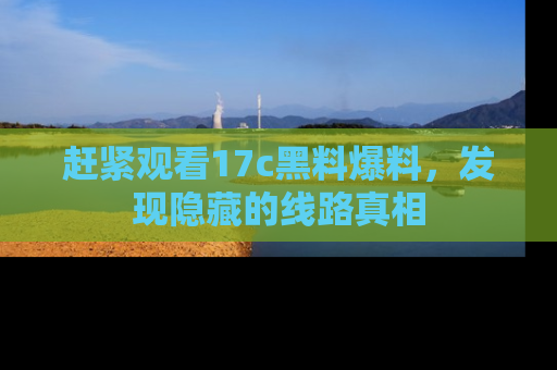 赶紧观看17c黑料爆料，发现隐藏的线路真相