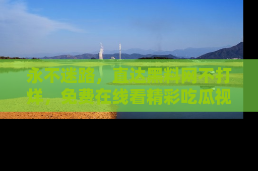永不迷路,直达黑料网不打烊,免费在线看精彩吃瓜视频!